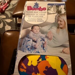 Playful Blue and Purple Matching Set with Abstract Design